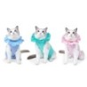 with Lace Neckline Cat Anti-lick Recovery Suit Soft Cat Weaning Bodysuit  for Pets M rosa