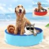 Faltbarer Haustierpool, Hundeschwimmbecken, Kimchi-Pool, Kinderschwimmbecken One Size blau