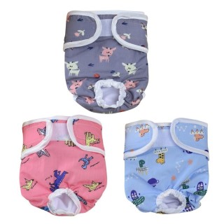 Hundehöschen, Shorts, Slips für Hunde, XS-XL, physiologische Hundehose, Windel, hygienisch, waschbar L