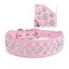 Niedliches Bling-Katzenhalsband für Welpen, Hunde, Haustier-Halsband, Kristallhalsband, PU XXS blau