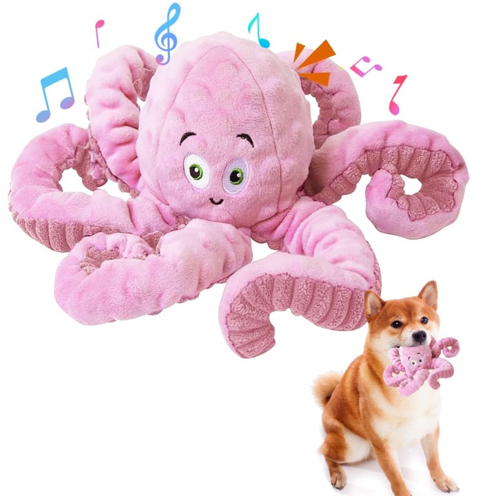 CANPLUS Hundespielzeug, Plüsch, zum Ziehen, für Hunde, zum Kauen, unzerbrechlich, Stressabbau, klein, mittelgroß, groß, langl