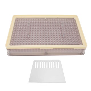 400 Löcher Größe 0 Kapselfüllplatte Transparent Automatischer leerer Kapselpulverfüller