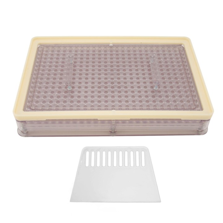 400 Löcher Größe 0 Kapselfüllplatte Transparent Automatischer leerer Kapselpulverfüller