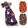 Atmungsaktives Hunde-T-Shirt für den Sommer, für kleine und mittelgroße Hunde und Katzen, weiche Haustierkleidung mit Hallowe