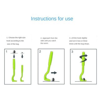 1/2SETS Zeckenentferner und Zecken Zecken Haustier-Reinigungswerkzeuge Haustierbedarf Floh-Entferner Haken Läuse Fanggerät Hu