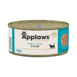 APPLAWS Cat Adult Tuna Fillet in Broth 156 g Thunfischfilet in Brühe