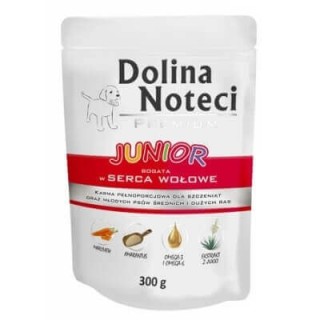 DOLINA NOTECI Premium Junior Rinderherzen 300g