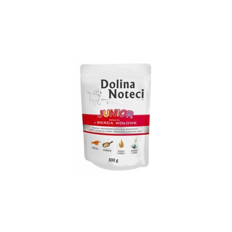 DOLINA NOTECI Premium Junior Rinderherzen 300g
