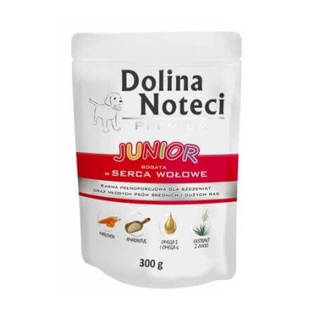 DOLINA NOTECI Premium Junior Rinderherzen 300g