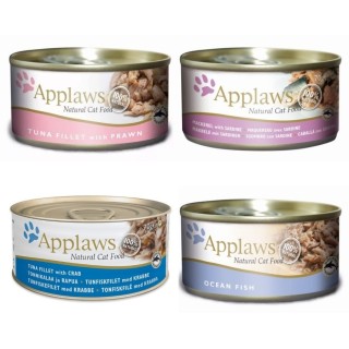 APPLAWS MIX Geschmacks für Katze 70 g x 12 (10+2 GRATIS)