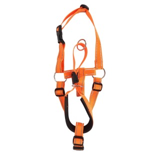 Halfter Maulkorb für Hunde, verstellbar, verhindert Beißen und Bellen, atmungsaktiv, Nylon, für Hunde M Size 3-4 Months