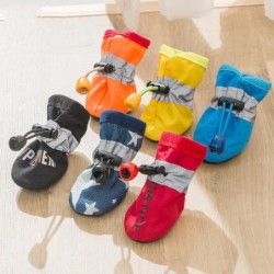 Hundeschuhe, weiche Sohle, atmungsaktiv, wasserdicht, für Welpen, Outdoor, Haustier, Schuhüberzug, Regenstiefel, Hundeschuhe