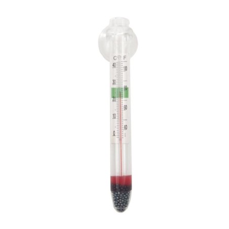 Digitales schwimmendes Aquarium-Vertikalthermometer mit Saugnapf, Aquarium-Glastemperaturmessgerät, Heimtierbedarf 10X2.5X1 c