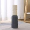 Katzenspielzeug montiert Katze Kitzelpfosten Mewoofun Katze Kratzmassage Kamm Katze Selbst Groomer grau/gelb