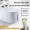 2,2 l Katzenwasserspender Hundetrinkwasserspender Haustier Automatischer Umlauf-Katzentrinker Flow Bowl Wasserzufuhr 2.2L