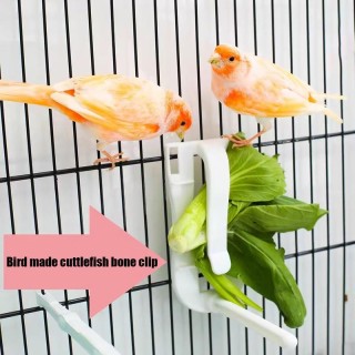Einzigartige Obstclips für Papageienkäfige, Vogelfutterhalter aus Kunststoff, für die Fütterung von Obst und Gemüse, Vogelkäf