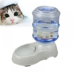 Automatischer Futterautomat mit Selbstspender für Katzen und Hunde, Fassungsvermögen 3,8 l One Size
