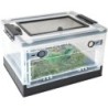 Reptilien-Zuchtgehege, Käfige, transparent, Amphibien-Lebensraumbox, Kunststoff-Reptilien-Futterbox für Eidechsen, Bartagamen