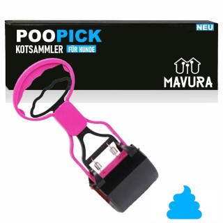 POOPICK Hundekotgreifer Hundekotschaufel Hunde Kotsammler Kot Aufheber faltbar