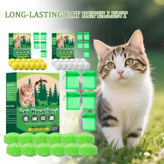 Katzenabwehrball, Katzenminzenball, Training für Haustiere, um Möbelschäden zu reduzieren, natürliche Inhaltsstoffe, 12 Stück