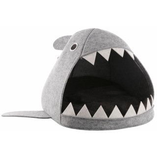 Zeller Present Tierbett »Hai«, Filz, 45x38x32 cm
