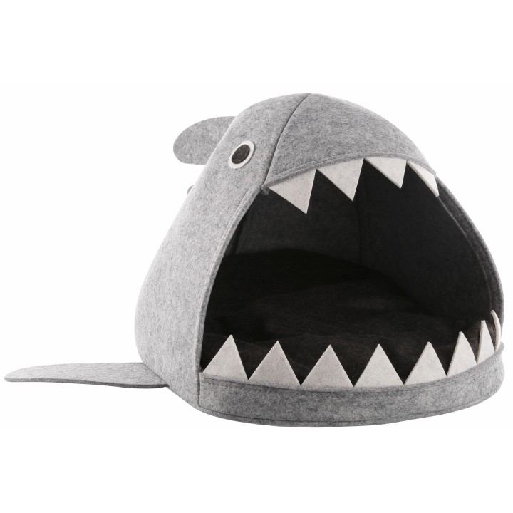 Zeller Present Tierbett »Hai«, Filz, 45x38x32 cm