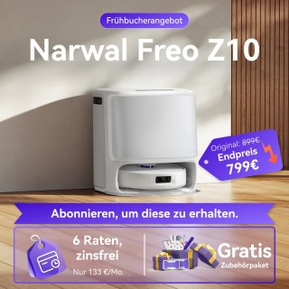 Narwal Freo Z10 Saugroboter mit Wischfunktion