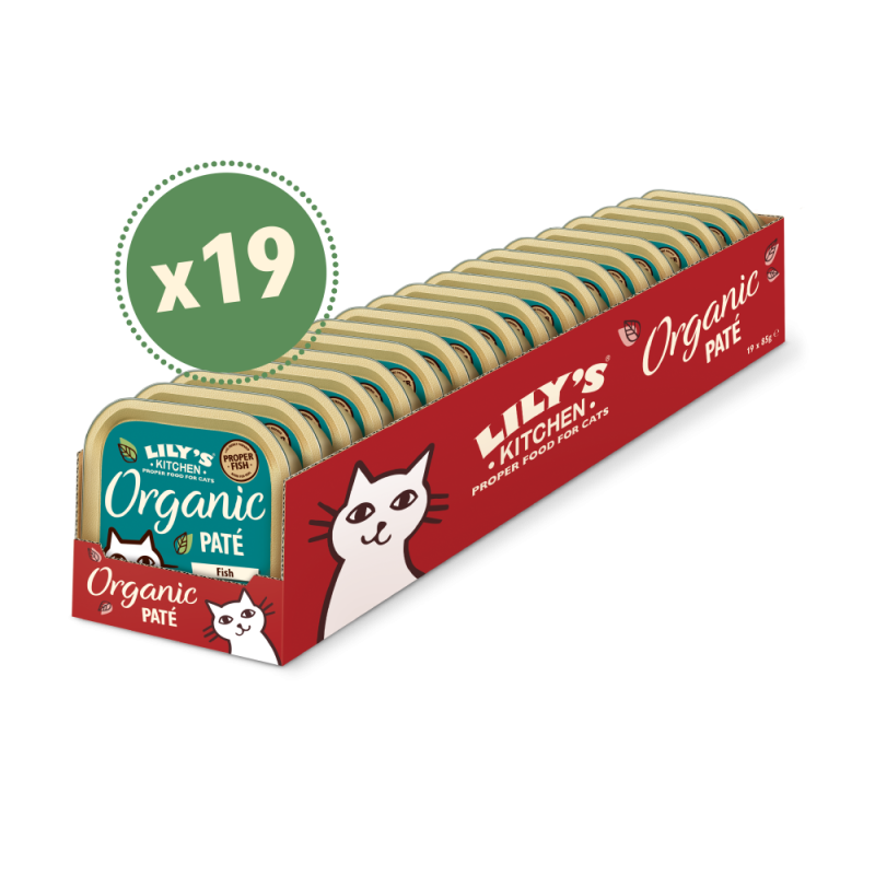 Bio Fisch Pastete (19 x 85g) | Lily's Kitchen