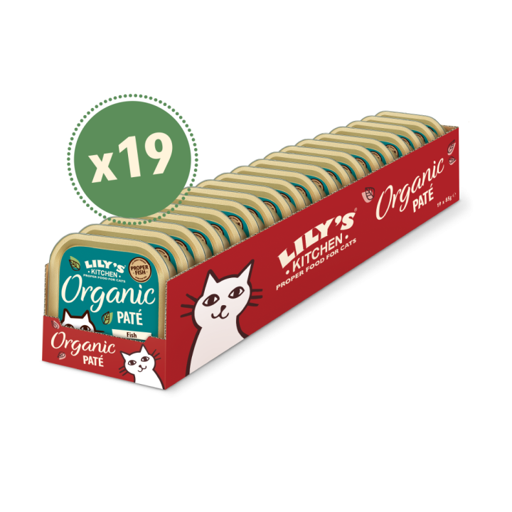 Bio Fisch Pastete (19 x 85g) | Lily's Kitchen