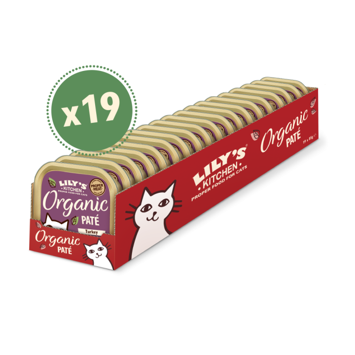 Bio Truthahn Pastete (19 x 85g) | Lily's Kitchen