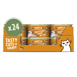 Leckere Hühnchenstücke in Soße Multipack (24 x 85g) | Lily's Kitchen