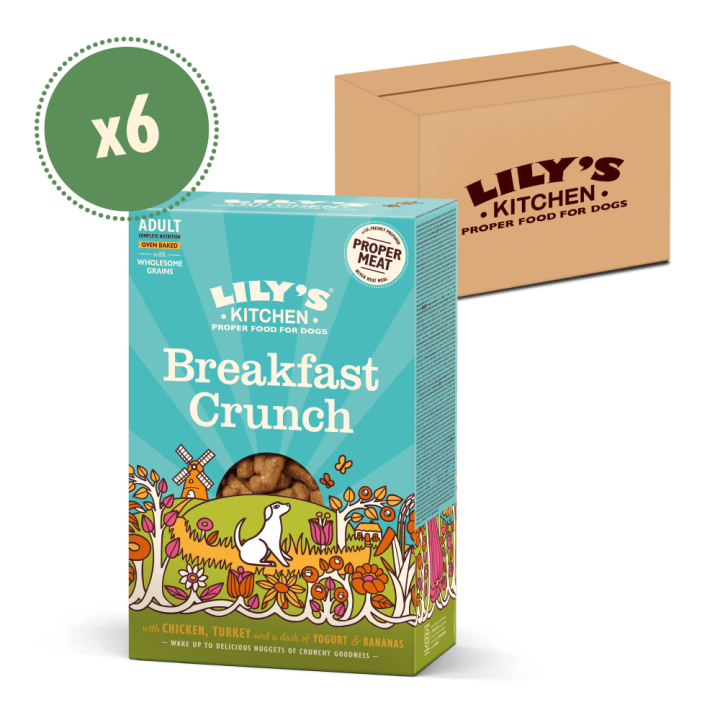 Vollwertige Frühstückskekse für Hunde (5 x 800g) | Lily's Kitchen