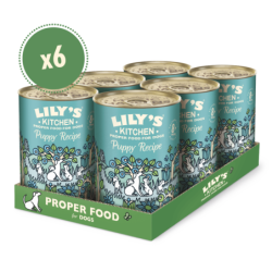 Welpenfutter mit Truthahn (6 x 400g) | Lily's Kitchen
