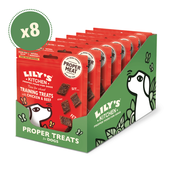 Leckerbissen aus Huhn mit Rind (8 x 70g) | Lily's Kitchen