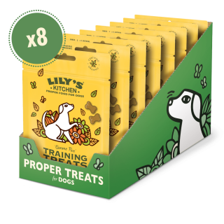 Trainingsleckerli mit Käse & Apfel Hundeleckerbissen (8 x 80g) | Lily's Kitchen