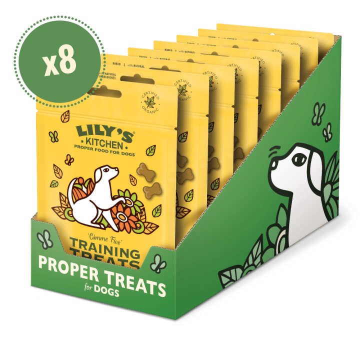 Trainingsleckerli mit Käse & Apfel Hundeleckerbissen (8 x 80g) | Lily's Kitchen