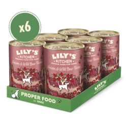 Hirsch & Wildschwein Terrine (6 x 400g) | Lily's Kitchen