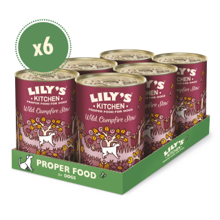 Lagerfeuer-Eintopf mit Wildfleisch (6x400g) | Lily's Kitchen