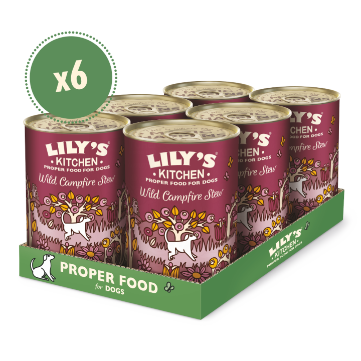 Lagerfeuer-Eintopf mit Wildfleisch (6x400g) | Lily's Kitchen