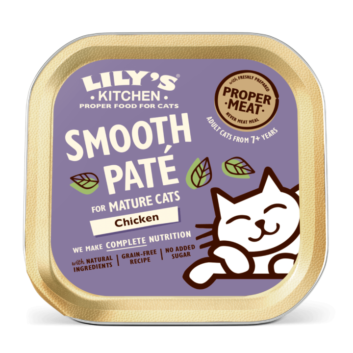 Feine Hühnerpastete für ältere Katzen (85g) | Lily's Kitchen