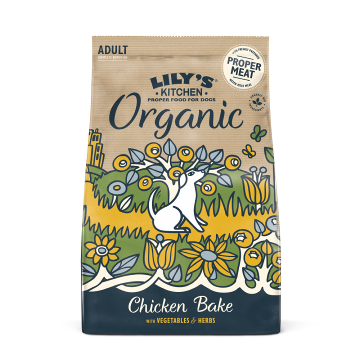 Bio Hühnergericht mit Gemüse und Kräutern 1kg | Lily's Kitchen