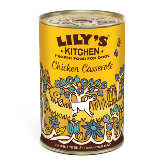 Hühner-Schmortopf mit Truthahn (400g) | Lily's Kitchen