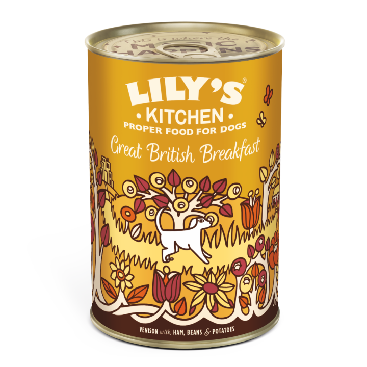 Ein schmackhaftes englisches Frühstück für Hunde (400g) | Lily's Kitchen