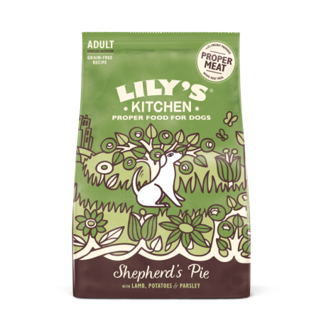 Trockenfutter Für Ausgewachsene Hunde Mit Lamm (1kg) | Lily's Kitchen