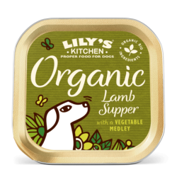 Abendessen mit Bio-Lamm Nassfutter für Hunde (150 g) | Lily's Kitchen