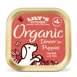 Bio-Gericht mit Huhn für Welpen (150g) | Lily's Kitchen