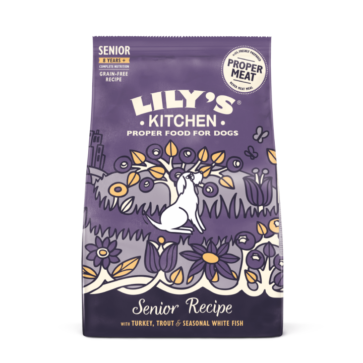 Rezept mit Truthahn und Forelle für ältere Hunde 2.5kg | Lily's Kitchen