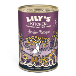 Nassfuttermittel für ältere Hunde mit Truthahn (400g) | Lily's Kitchen