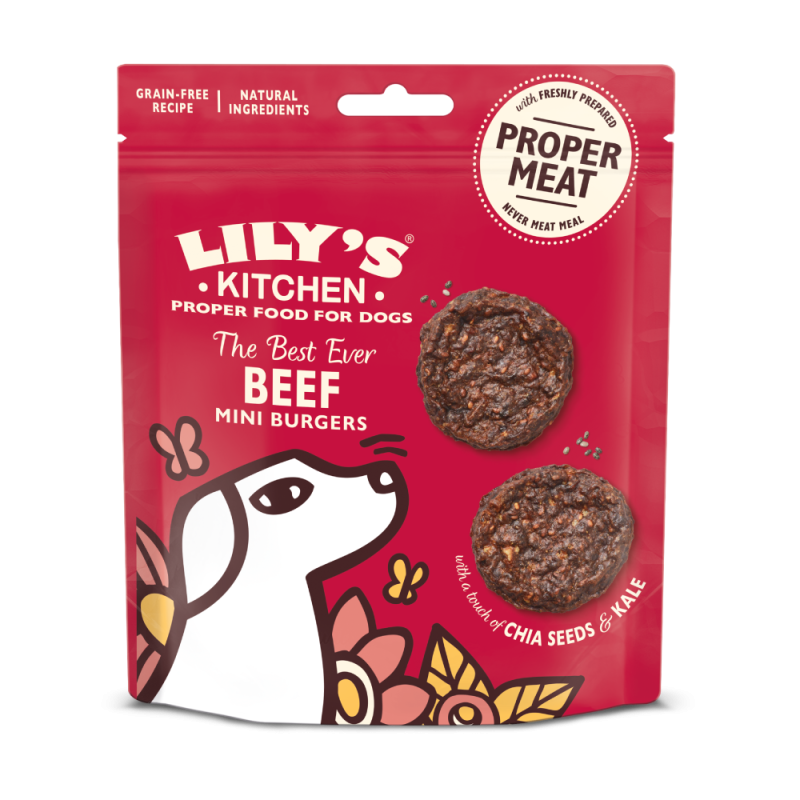 Rindfleisch-Burger (70g) | Lily's Kitchen