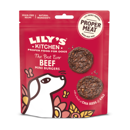 Rindfleisch-Burger (70g) | Lily's Kitchen
